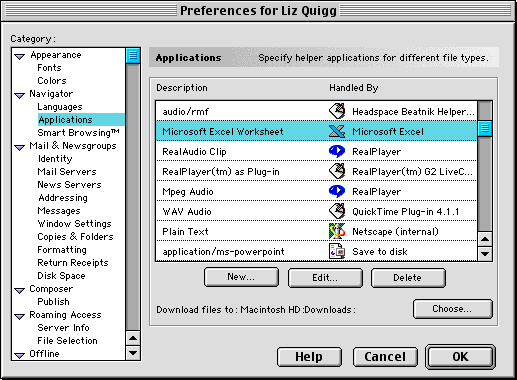 Netscape for Save to Disk